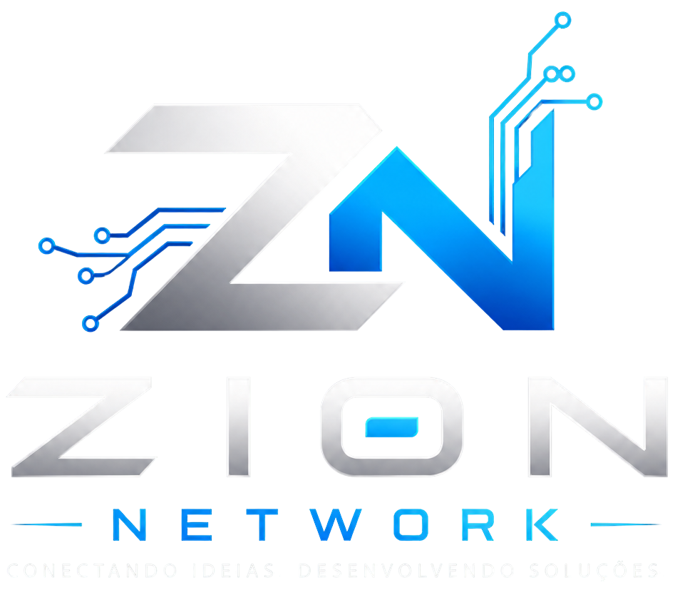 Símbolo e logotipo da ZION NETWORK